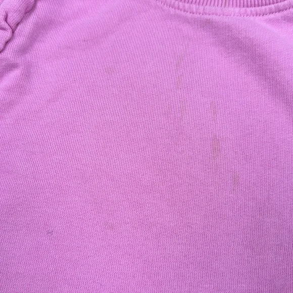 Hannah Anderson, sweatshirt dress, pink with shoulder detail, size 6–7 - Picture 4 of 7